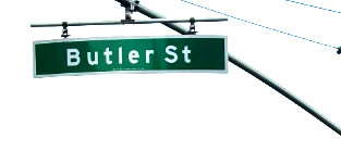 Butler Street Sign